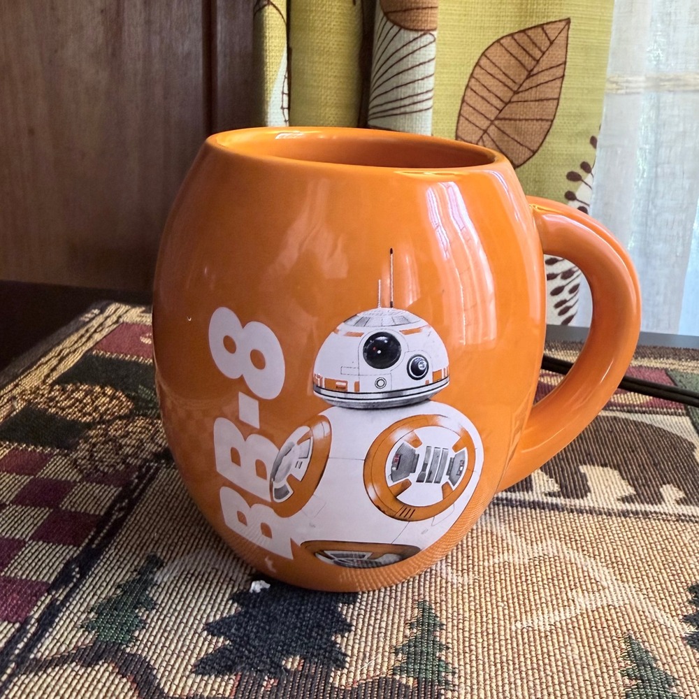 Star Wars BB-8 Coffee Mug Orange Excellent Astromech Droid Ceramic